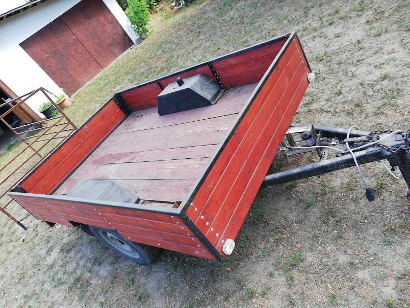 Utánfutó – kész állapot